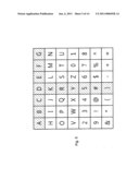 PASSWORD INPUT SYSTEM USING ALPHANUMERIC MATRICES AND PASSWORD INPUT METHOD USING THE SAME diagram and image