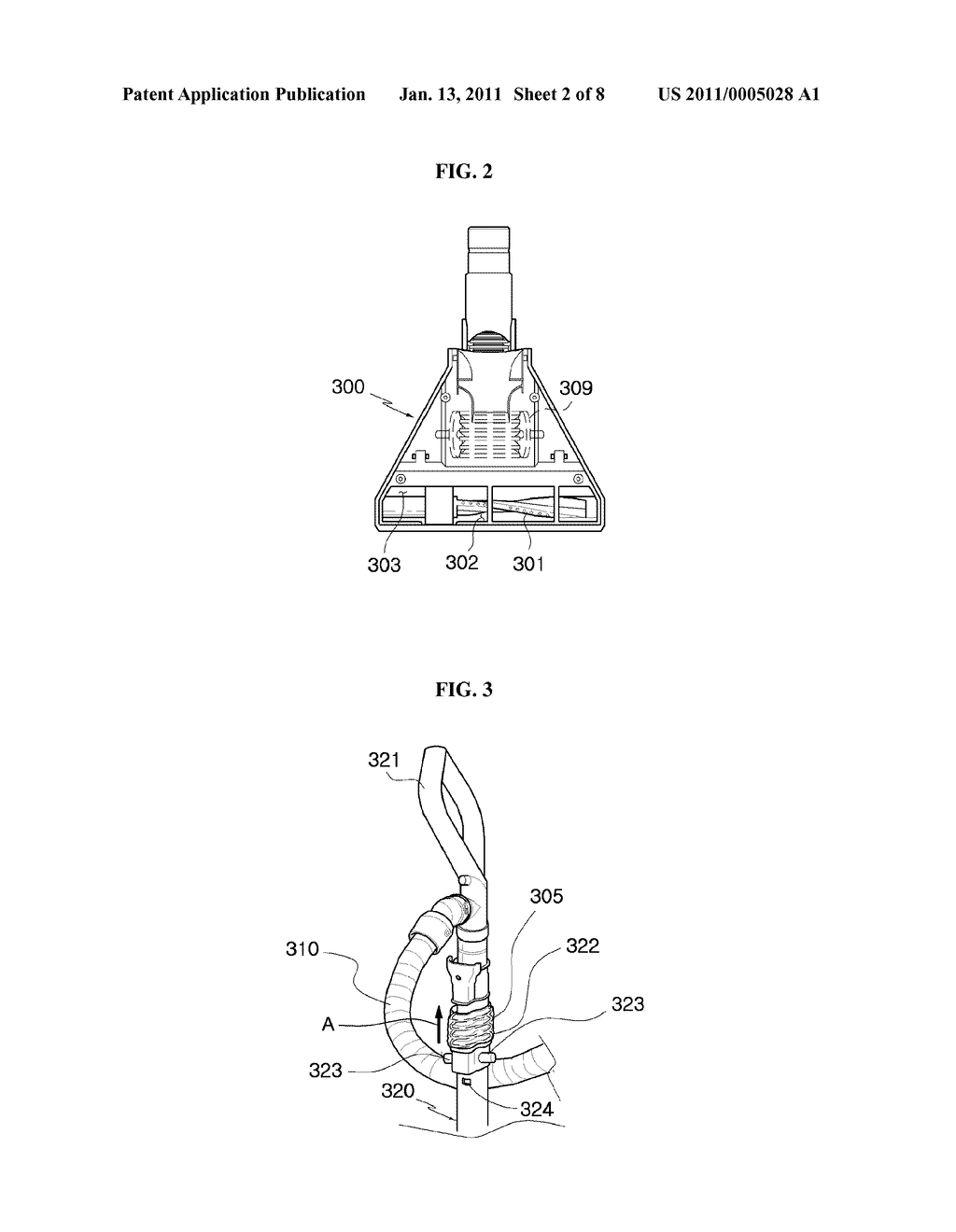 VACUUM CLEANER HAVING SAFETY APPARATUS OF AUXILIARY BRUSH ASSEMBLY - diagram, schematic, and image 03