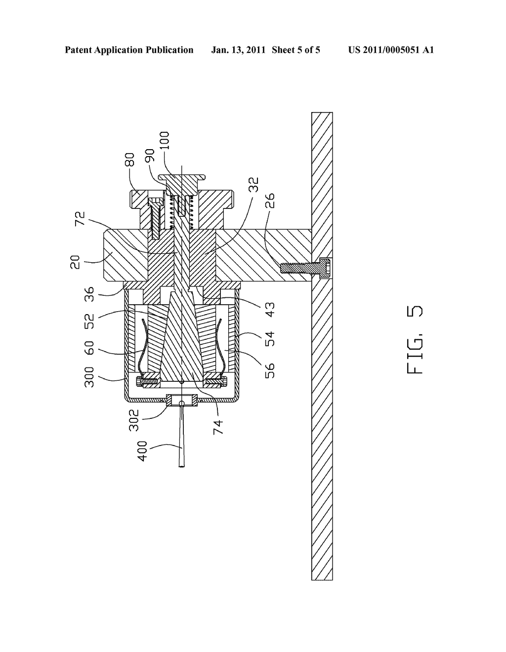 FIXING APPARATUS FOR CYLINDRICAL-SHAPED OBJECTS - diagram, schematic, and image 06