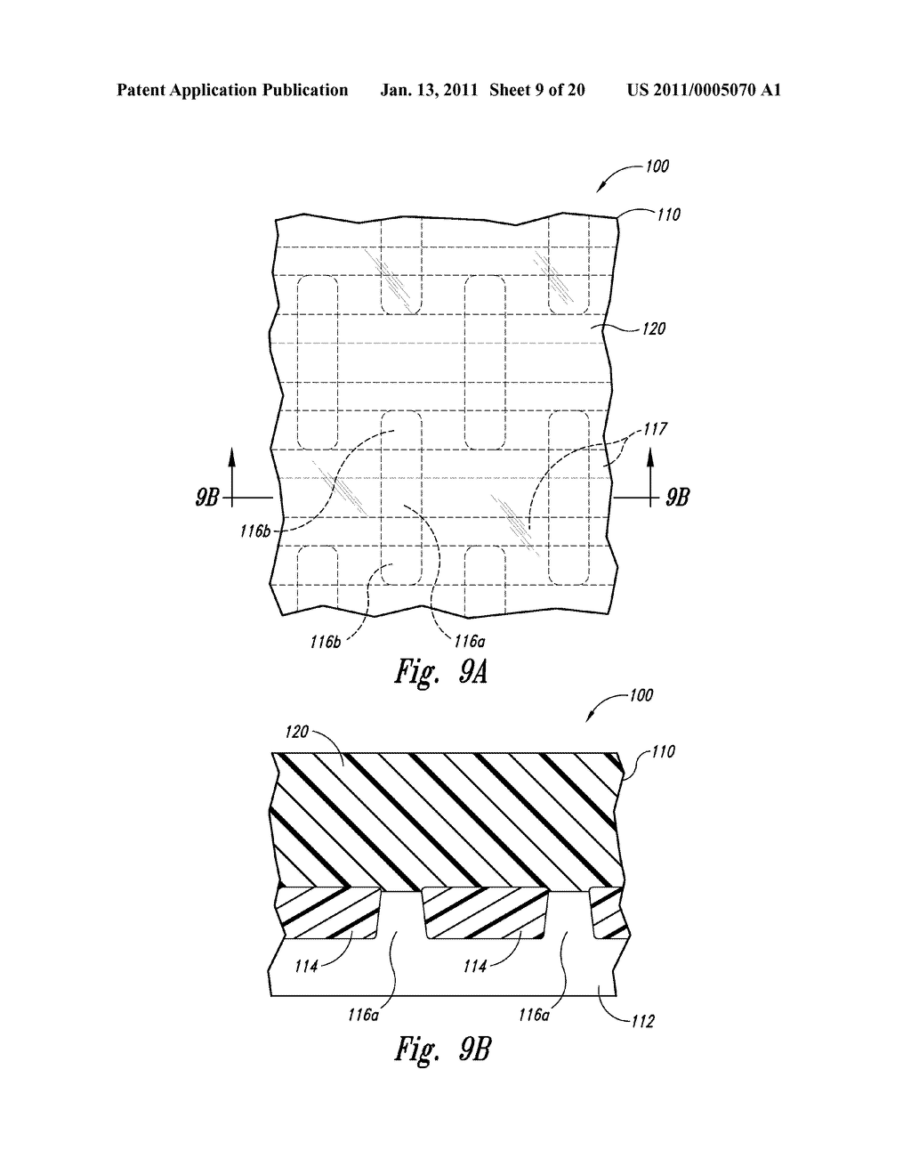 DUAL-DAMASCENE BIT LINE STRUCTURES FOR MICROELECTRONIC DEVICES AND METHODS OF FABRICATING MICROELECTRONIC DEVICES - diagram, schematic, and image 10