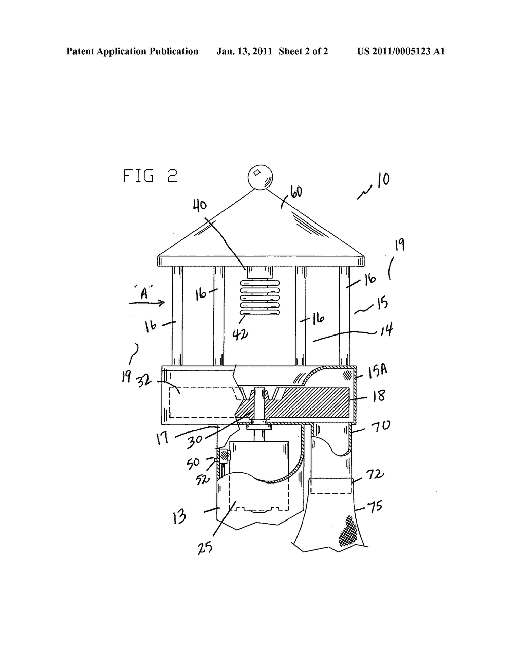 Pest trap - diagram, schematic, and image 03