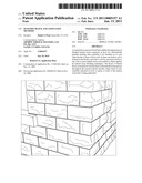Masonry Block and Associated Methods diagram and image