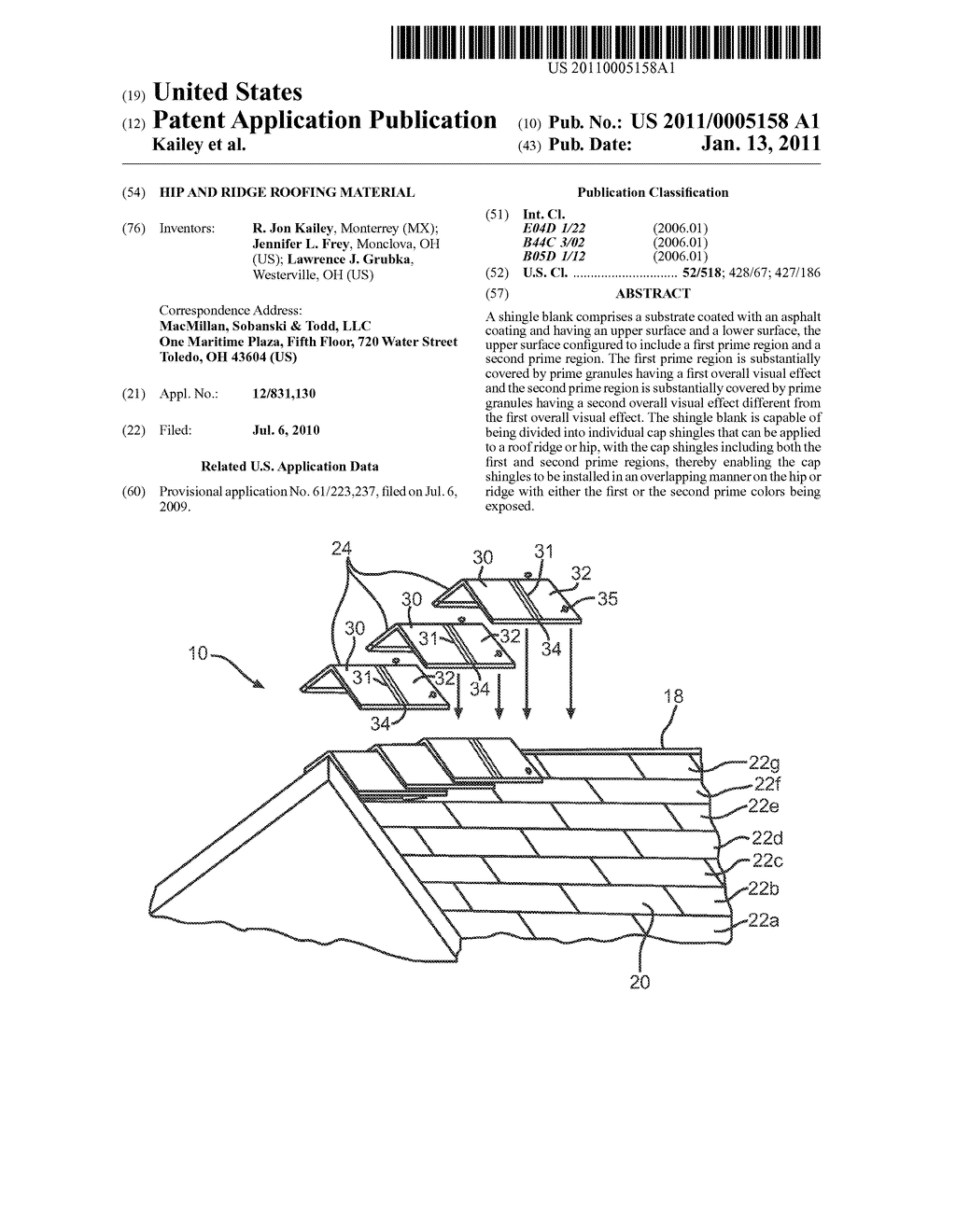 HIP AND RIDGE ROOFING MATERIAL - diagram, schematic, and image 01