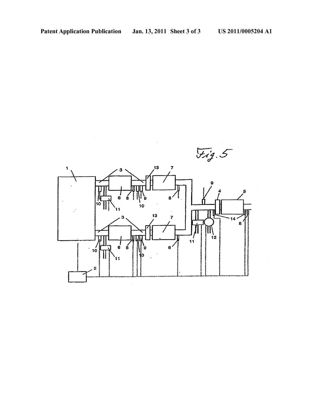 Exhaust Gas Aftertreatment Installation and Method - diagram, schematic, and image 04