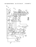 METHOD FOR PRODUCING A FLOW RICH IN METHANE AND A FLOW RICH IN C2+ HYDROCARBONS, AND ASSOCIATED INSTALLATION diagram and image