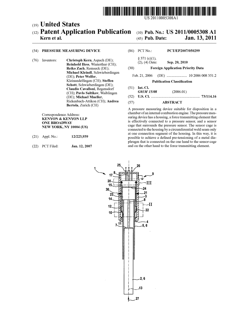 Pressure Measuring Device - diagram, schematic, and image 01