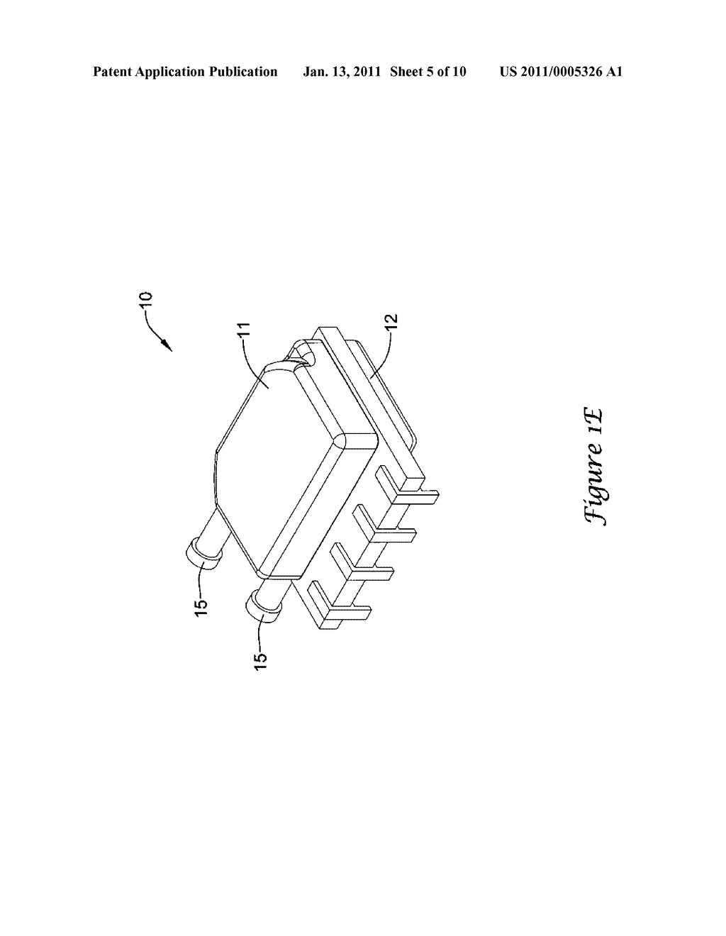 SENSOR PACKAGE ASSEMBLY HAVING AN UNCONSTRAINED SENSE DIE - diagram, schematic, and image 06