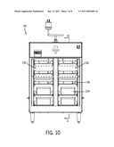 HEATED AIR CURTAIN CONTAINER WITH MULTIPLE TEMPERATURE ZONES diagram and image
