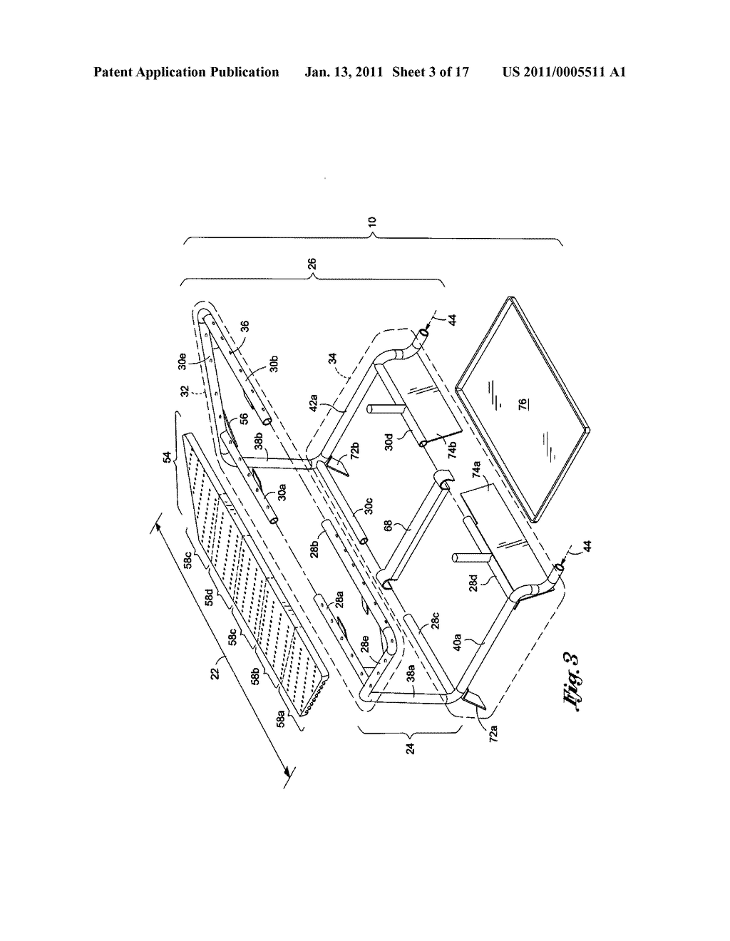 Fire Grate for Enhanced Combustion with Vertical and Horizontal Expansion Sleeves - diagram, schematic, and image 04