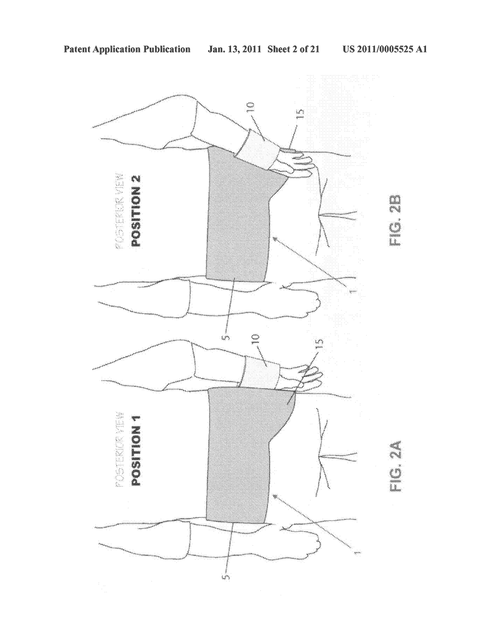 METHOD AND APPARATUS FOR THERAPEUTICALLY SUPPORTING THE ARM OF A PATIENT - diagram, schematic, and image 03