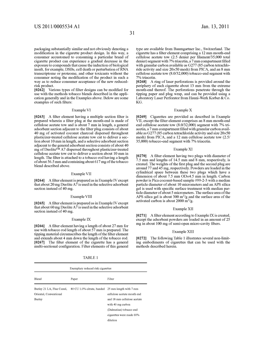 REDUCED RISK TOBACCO PRODUCTS AND USE THEREOF - diagram, schematic, and image 41