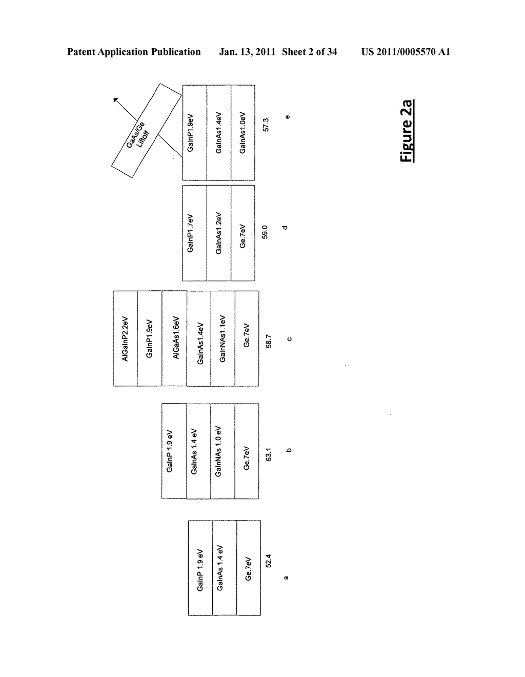 High efficiency tandem solar cells and a method for fabricating same - diagram, schematic, and image 03