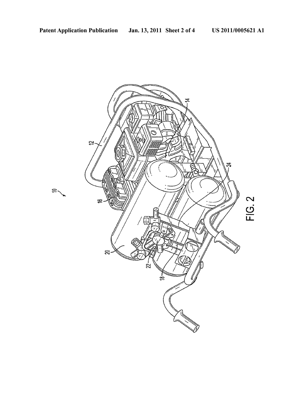 REMOVABLE MANIFOLD FOR AN AIR COMPRESSOR - diagram, schematic, and image 03