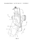 Beverage dispensing apparatus lever arm assembly for a mechanical self closing beverage dispensing faucet diagram and image