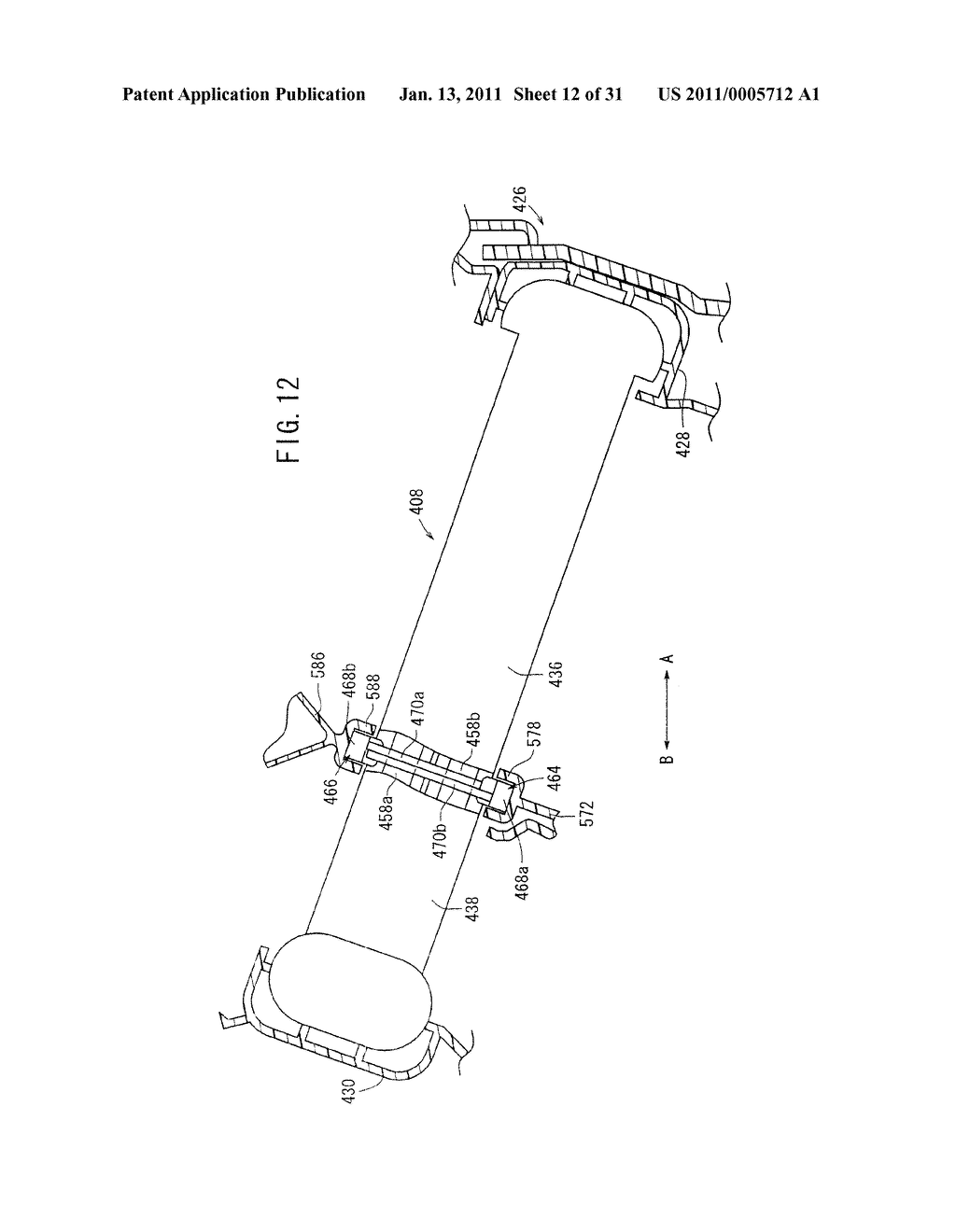 HEAT EXCHANGER FOR VEHICULAR AIR CONDITIONING APPARATUS - diagram, schematic, and image 13