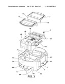 DUAL VOLTAGE ELECTRICAL FLOOR BOX diagram and image