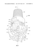 FIXED CUTTER DRILL BIT FOR ABRASIVE APPLICATIONS diagram and image