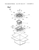 DAMPING BODY FOR PACKAGING AND PACKAGE BODY diagram and image