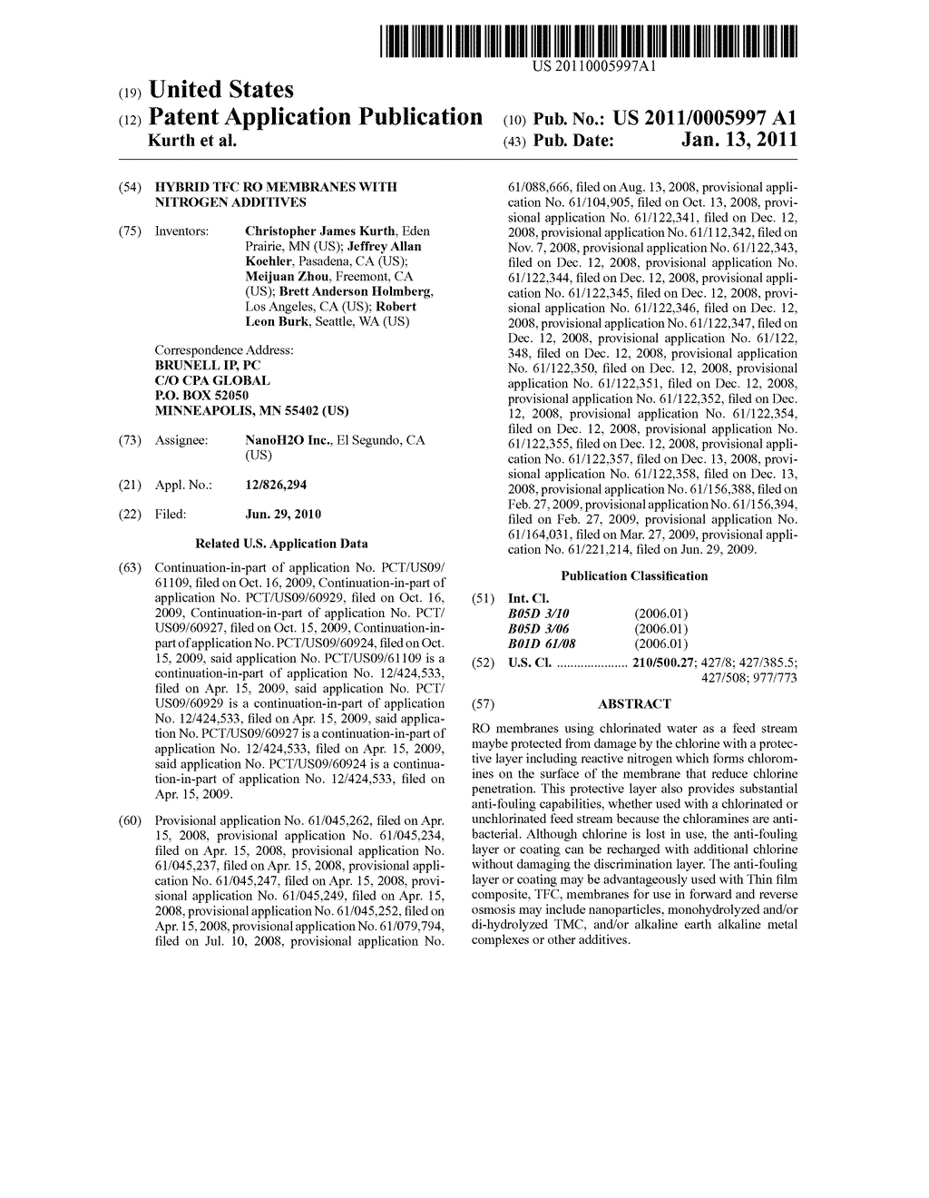 HYBRID TFC RO MEMBRANES WITH NITROGEN ADDITIVES - diagram, schematic, and image 01