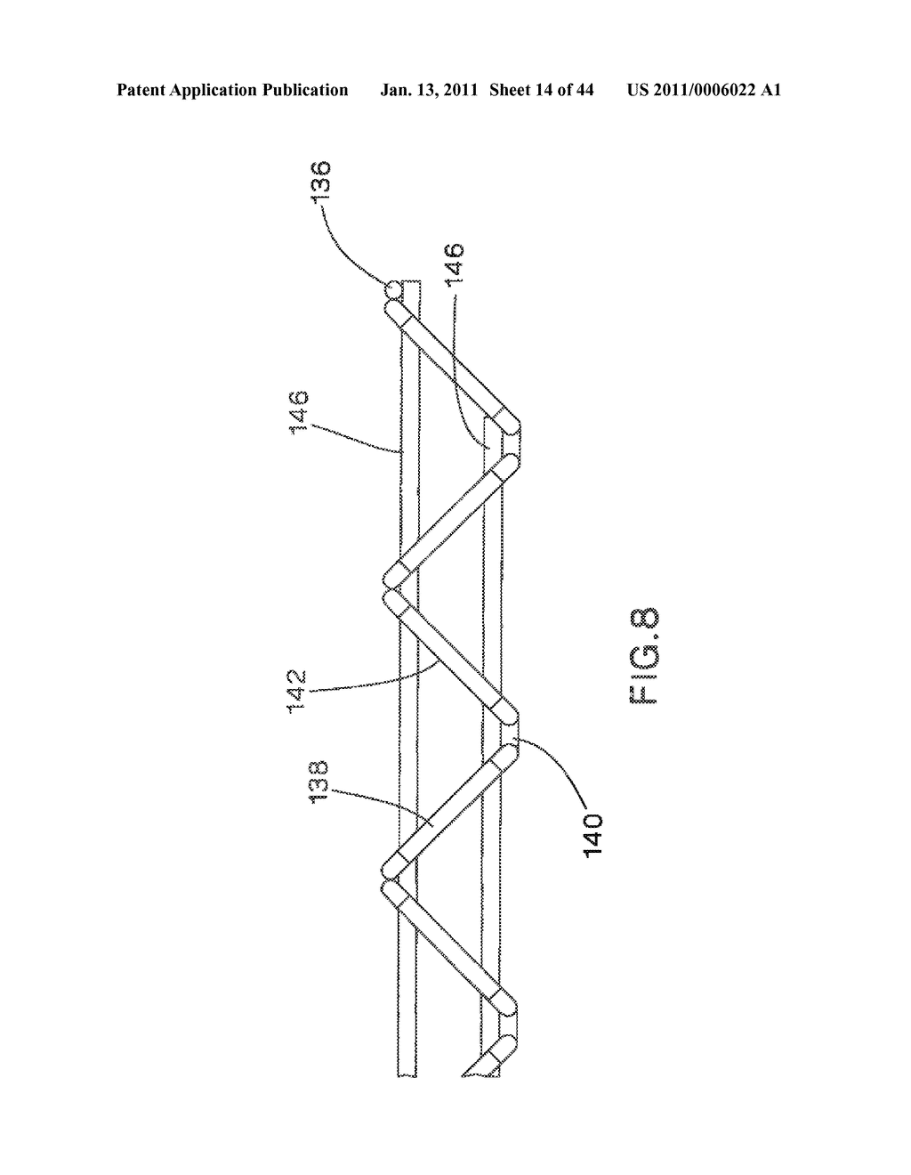 Telescoping Wire Cable Tray System - diagram, schematic, and image 15