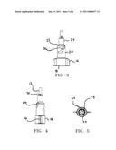 Self-cleaning, reusable dispensing system for viscous fluids diagram and image