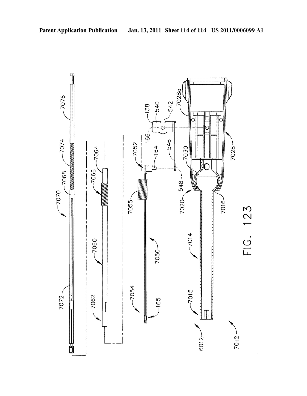 SURGICAL STAPLING APPARATUS WITH CONTROL FEATURES OPERABLE WITH ONE HAND - diagram, schematic, and image 115