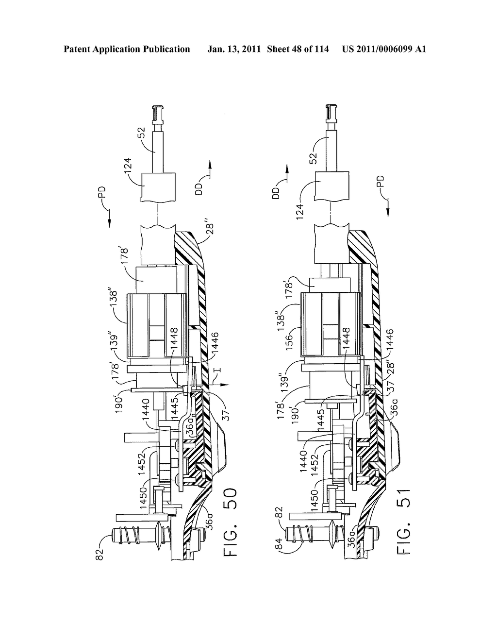 SURGICAL STAPLING APPARATUS WITH CONTROL FEATURES OPERABLE WITH ONE HAND - diagram, schematic, and image 49