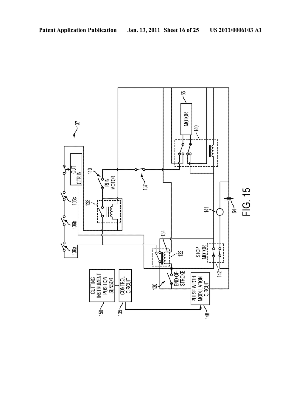 MOTOR DRIVEN SURGICAL FASTENER DEVICE WITH CUTTING MEMBER REVERSING MECHANISM - diagram, schematic, and image 17