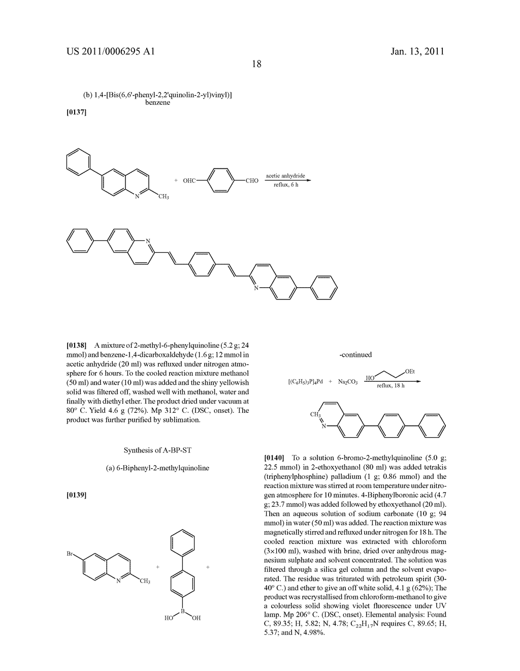 COMPOUNDS HAVING ELECTROLUMINESCENT OR ELECTRON TRANSPORT PROPERTIES - diagram, schematic, and image 20