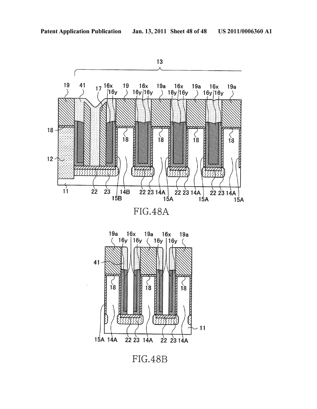 SEMICONDUCTOR DEVICE HAVING 3D-PILLAR VERTICAL TRANSISTOR AND MANUFACTURING METHOD THEREOF - diagram, schematic, and image 49