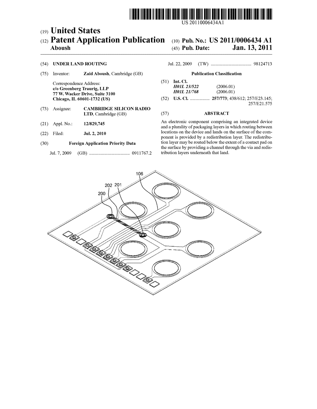 UNDER LAND ROUTING - diagram, schematic, and image 01