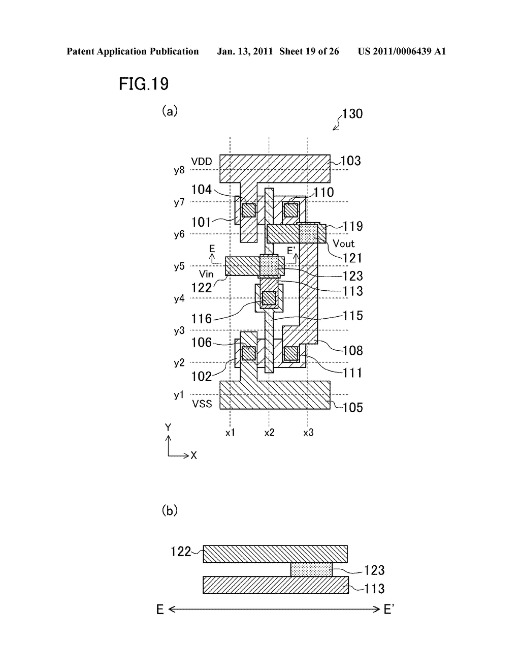 SEMICONDUCTOR DEVICE, BASIC CELL, AND SEMICONDUCTOR INTEGRATED CIRCUIT DEVICE - diagram, schematic, and image 20