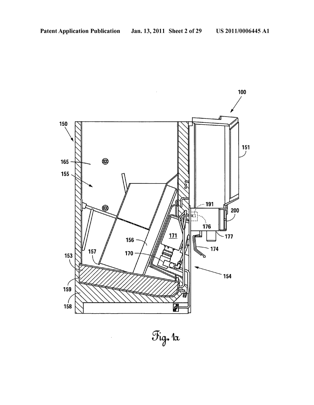 Multiple brand ice beverage dispenser - diagram, schematic, and image 03