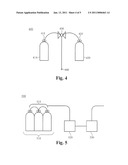 GAS DELIVERY SYSTEM WITH CONSTANT OVERPRESSURE RELATIVE TO AMBIENT TO SYSTEM WITH VARYING VACUUM SUCTION diagram and image