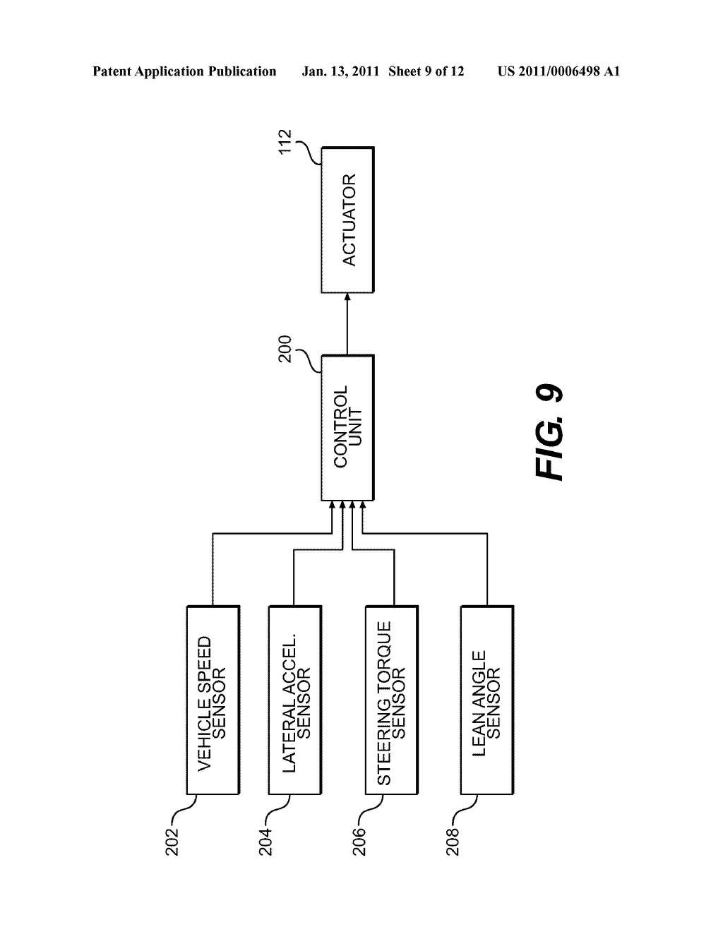 CONTROL SYSTEM FOR LEANING VEHICLE - diagram, schematic, and image 10