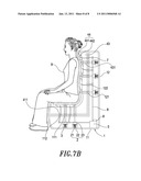 Chair for Actively Supporting Human Spine Curve diagram and image