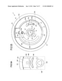 ASSEMBLY COMPRISING A DETENT FITTING AND A FREE-PIVOTING MECHANICS diagram and image