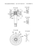 MOTOR WITH REDUCTION GEAR MECHANISM diagram and image