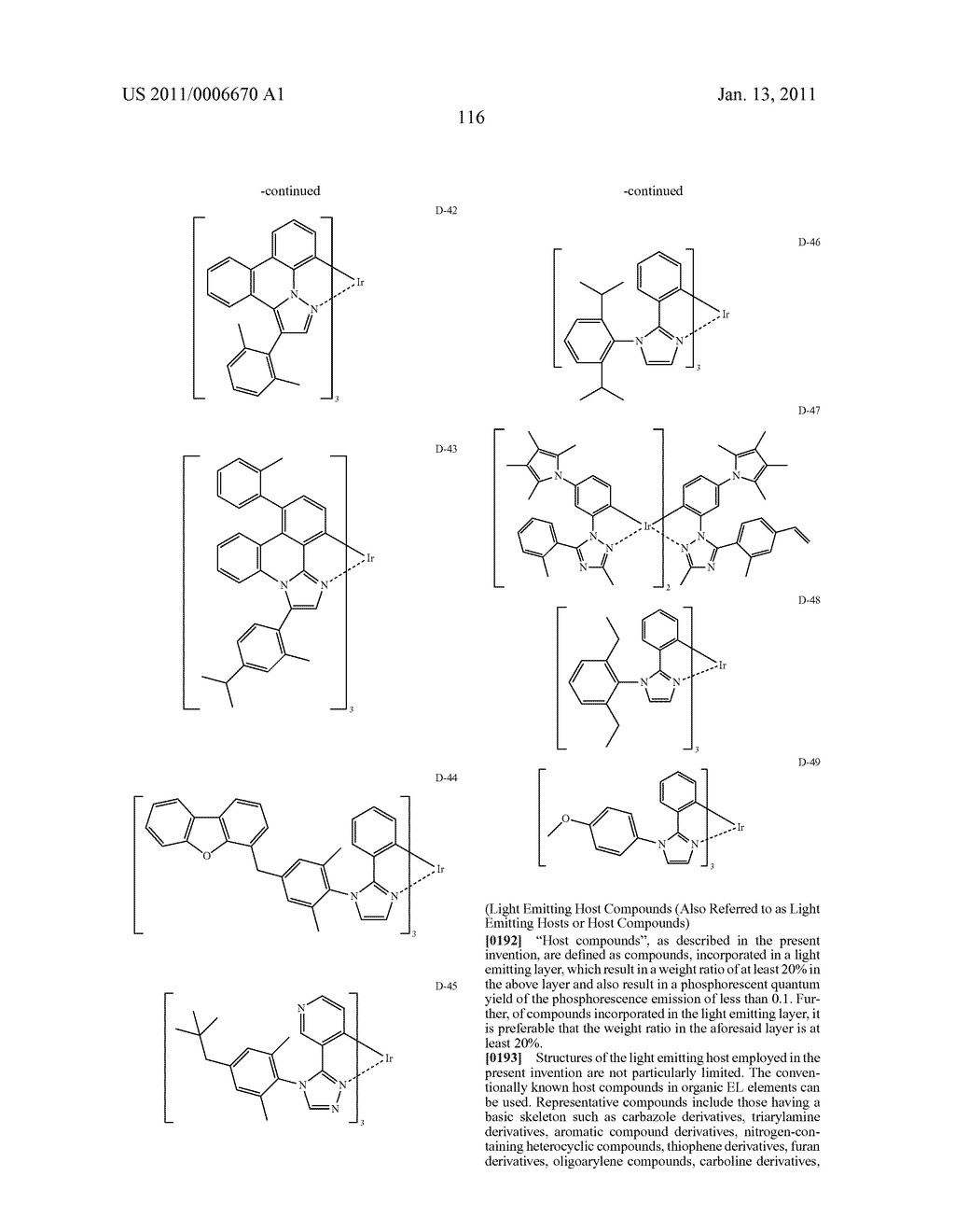 ORGANIC ELECTROLUMINESCENCE ELEMENT, NEW COMPOUND FOR THE SAME, DISPLAY DEVICE AND LIGHTING DEVICE USING THE SAME - diagram, schematic, and image 122