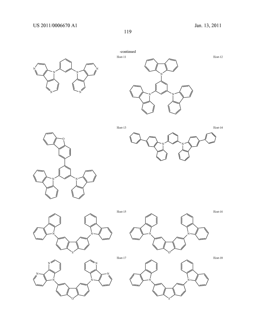 ORGANIC ELECTROLUMINESCENCE ELEMENT, NEW COMPOUND FOR THE SAME, DISPLAY DEVICE AND LIGHTING DEVICE USING THE SAME - diagram, schematic, and image 125