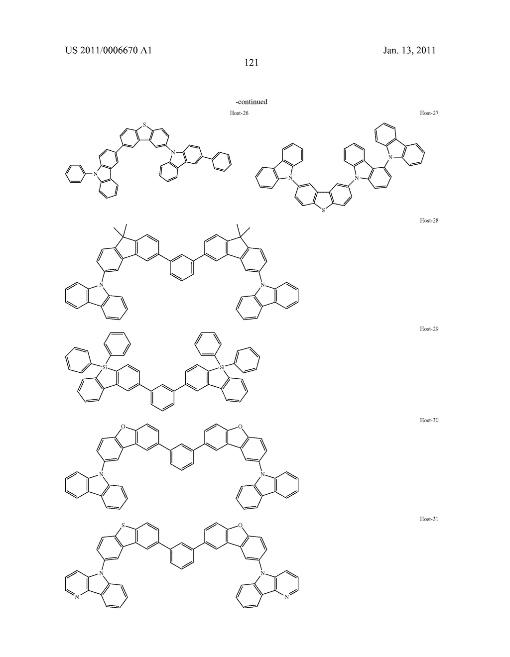 ORGANIC ELECTROLUMINESCENCE ELEMENT, NEW COMPOUND FOR THE SAME, DISPLAY DEVICE AND LIGHTING DEVICE USING THE SAME - diagram, schematic, and image 127