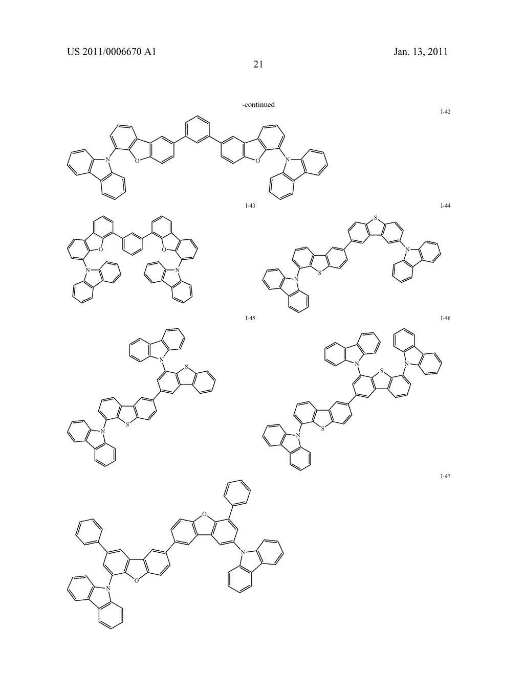 ORGANIC ELECTROLUMINESCENCE ELEMENT, NEW COMPOUND FOR THE SAME, DISPLAY DEVICE AND LIGHTING DEVICE USING THE SAME - diagram, schematic, and image 27