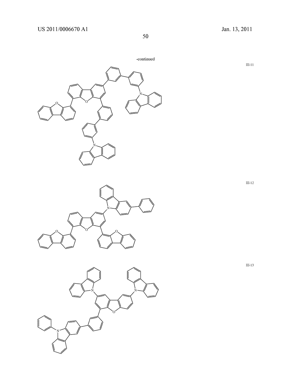 ORGANIC ELECTROLUMINESCENCE ELEMENT, NEW COMPOUND FOR THE SAME, DISPLAY DEVICE AND LIGHTING DEVICE USING THE SAME - diagram, schematic, and image 56