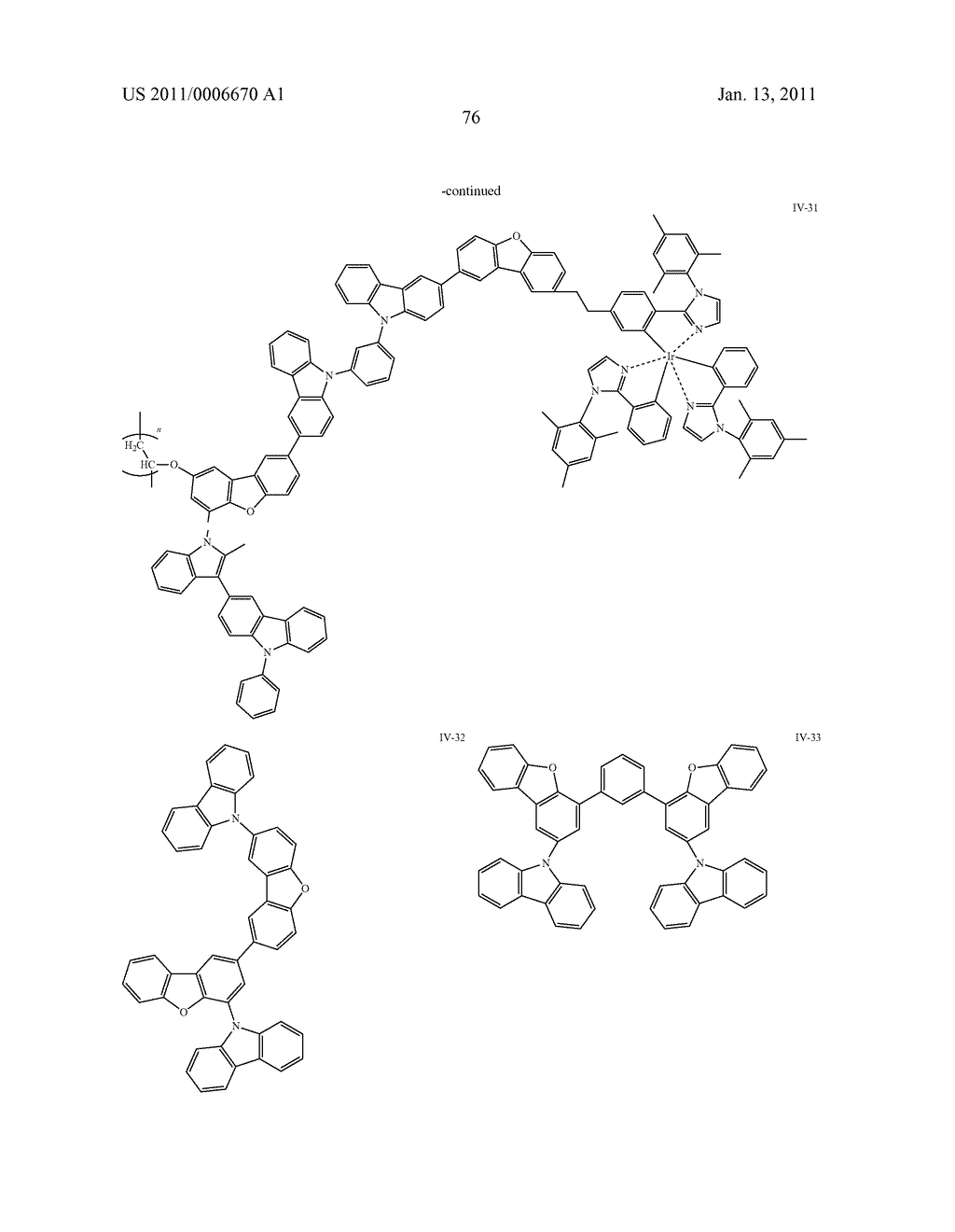 ORGANIC ELECTROLUMINESCENCE ELEMENT, NEW COMPOUND FOR THE SAME, DISPLAY DEVICE AND LIGHTING DEVICE USING THE SAME - diagram, schematic, and image 82