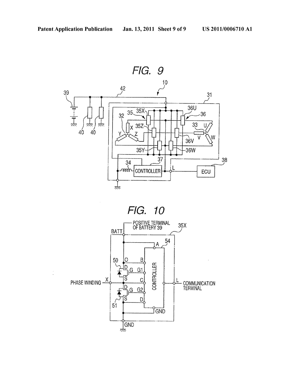 POWER CONVERTER FOR ELECTRIC ROTATING MACHINE - diagram, schematic, and image 10