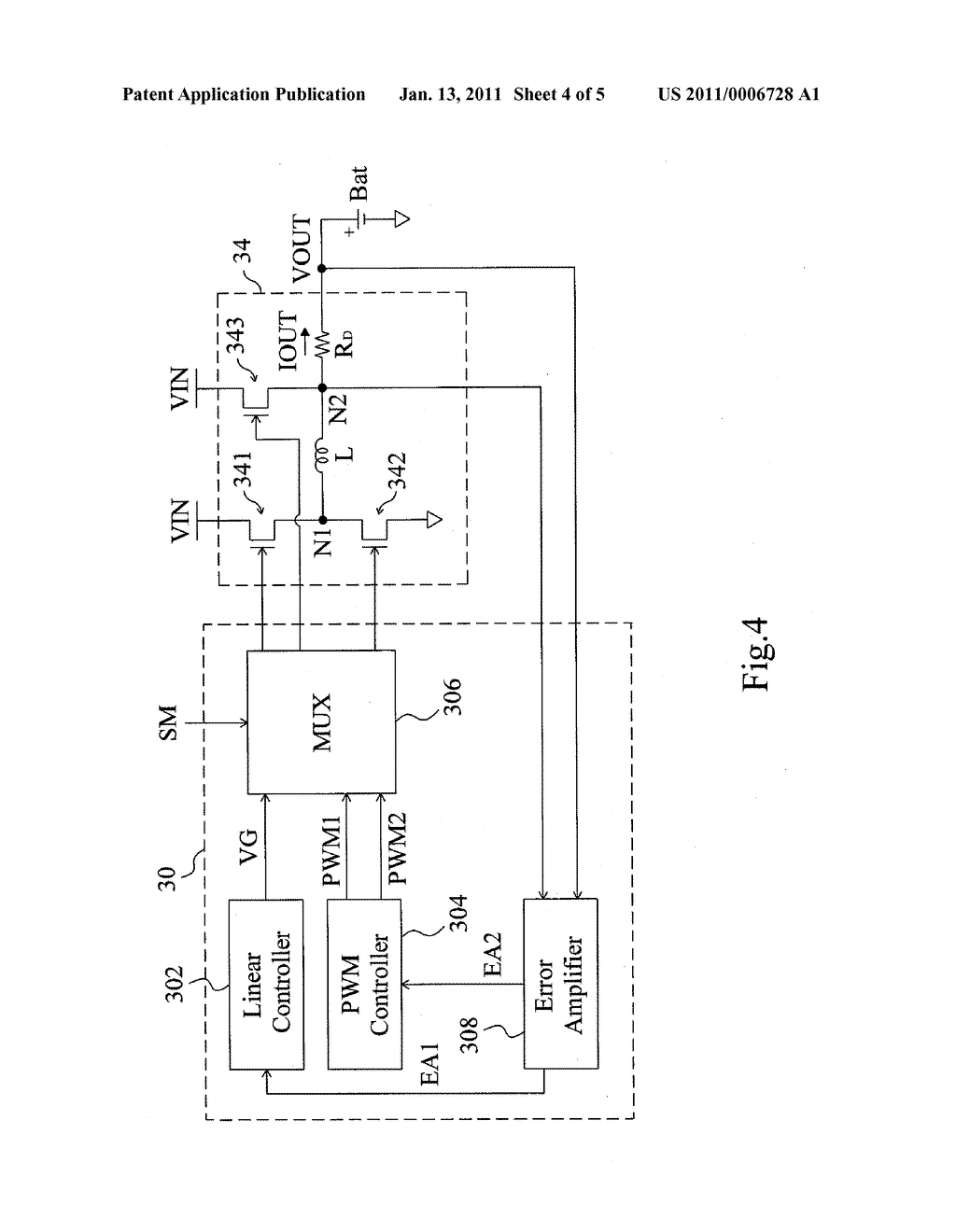 HYBRID BATTERY CHARGER AND CONTROL CIRCUIT AND METHOD THEREOF - diagram, schematic, and image 05