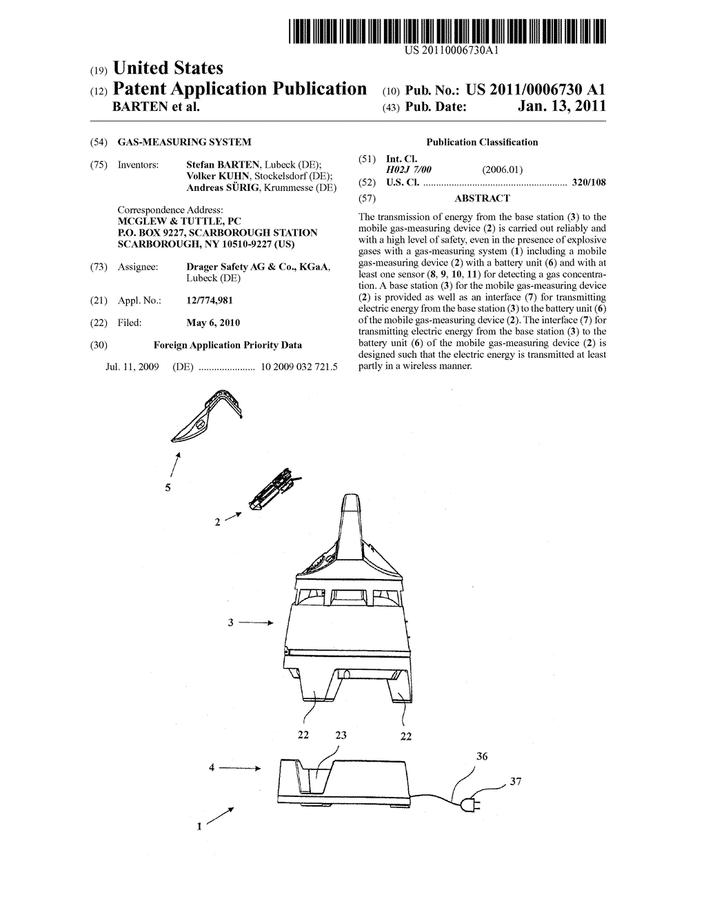 GAS-MEASURING SYSTEM - diagram, schematic, and image 01