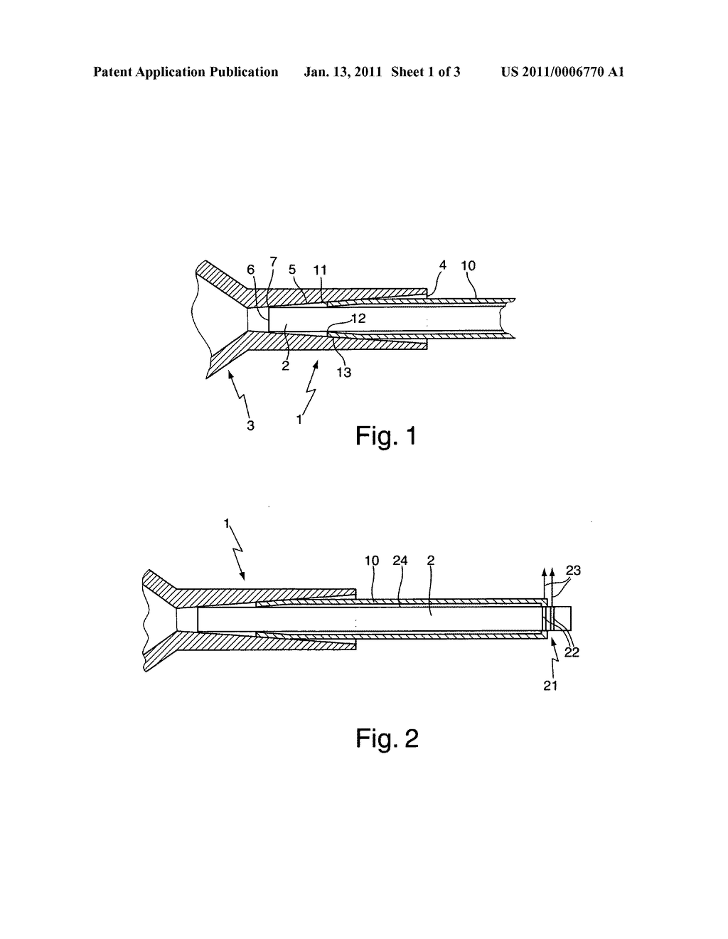 Method and device for measuring a sample in an NMR spectrometer using a coupling configuration with a press fit cell having a capillary envelope fastener - diagram, schematic, and image 02