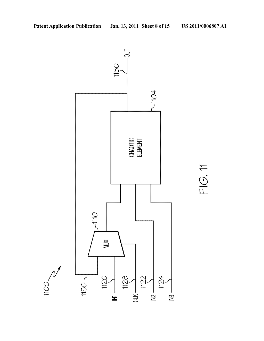 DYNAMICALLY CONFIGURABLE HIGH SPEED INTERCONNECT USING A NONLINEAR ELEMENT - diagram, schematic, and image 09