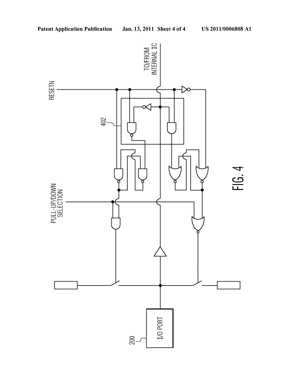 METHODS, CIRCUITS, SYSTEMS AND ARRANGEMENTS FOR UNDRIVEN OR DRIVEN PINS - diagram, schematic, and image 05